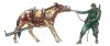 Italeri 6464 Horse Drawn Breda 20 1/35
